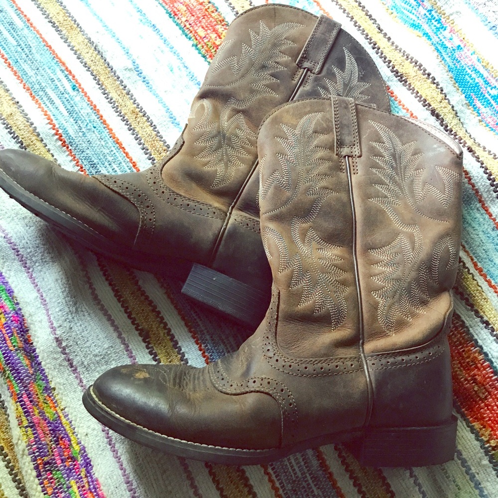 Ariat Women's Heritage Stockman Cowboy Boot